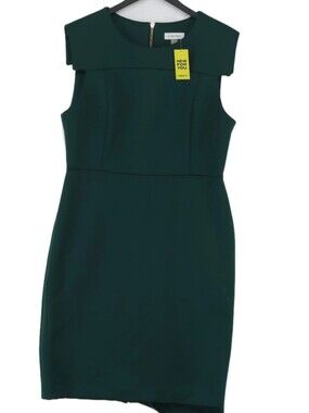 Calvin Klein Emerald Green Sheath Dress